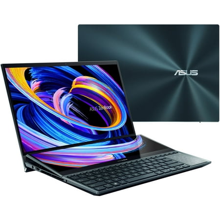 ASUS ZenBook Pro Duo UX582HM-XH96T 15.6" FHD 1920x1080 Touch Laptop i9-11900H 32GB 1TB SSD GeForce RTX 3060 6GB W10 Refurbished