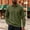 11-Green, variant on Long Sleeve Shirt for Men Ribbed Collared Three Button Placket with Contrast Elbow Patches and Ribbed Cuffs Relaxed Fit Casual Pullover Top for Work Travel Golf and Everyday Style