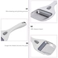thumbnail image 4 of ifundom Cheese Shredder Tool Grey ABS Grating Multifunctional for Cooking 1Pcs, 4 of 6