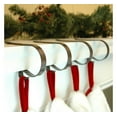 thumbnail image 3 of Haute Decor The Original MantleClip®  Christmas Stocking Holder 4-Count, Oil-Rubbed Bronze, 3 of 6
