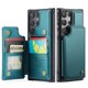 thumbnail image 1 of Funda para Samsung Galaxy S23 Ultra con tarjetero, funda tipo cartera para hombre y mujer con bloqueo RFID, funda de piel resistente con soporte y cierre magnético, a prueba de golpes, 1 of 10