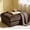 Brown, variant on Cterwk Corduroy Upholstered Ottoman for Living Room, Bedroom, Office, Camel