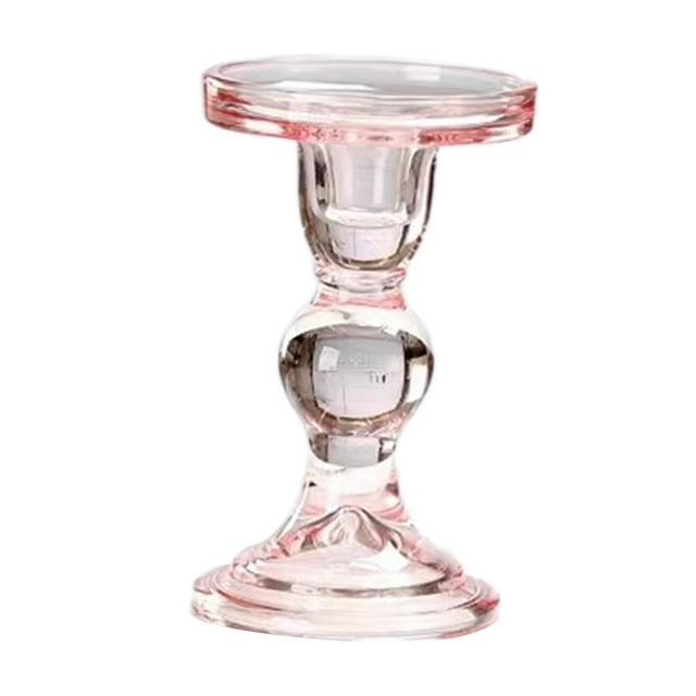 Candelabro, candelabro decorativo, candelabro de pilar decorativo, candelabro de cristal para aniversario de comedor 85mmx79mmx136mm