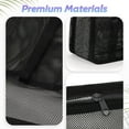 thumbnail image 5 of Steadline Mesh Shower Caddy Bag, Beach Bag,Portable Gym Shower Bag, Quick Dry Hanging Toiletry and Bath Organizer with Zipper for College Dorm, Gym, Yoga, Swimming Pool, Travel, 5 of 6