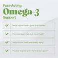 thumbnail image 2 of Omax3 Ultra-Pure Omega-3 Fish Oil Concentrate Brain & Memory Support Gluten-Free, 60 Softgels, 2 of 8