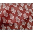 thumbnail image 5 of oneOone Silk Tabby Blood Red Fabric Block Sewing Craft Projects Fabric Prints By Yard 42 Inch Wide, 5 of 5