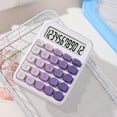 thumbnail image 1 of Cute Calculator Small Portable Scientific Calculator for Students 12 Digits Mini Body Plastic Keys Non-slip Bottom Pad Clear Keys, 1 of 8