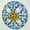 Cetara, variant on THE GEARS CLOCK Wall Clock with Real Moving Gears IT-LI_ 24 in Round Atrani