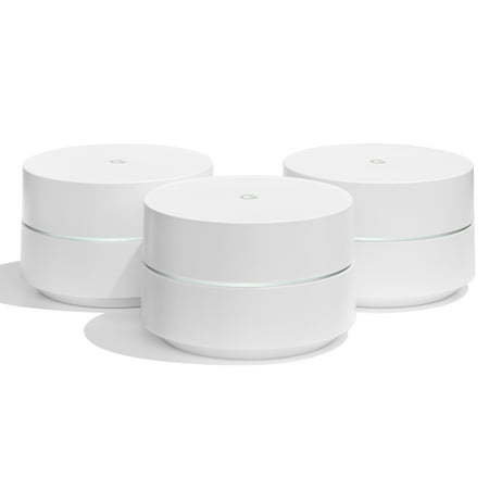 Google Wifi - 3 Pack - Mesh Router Wifi (Best Router For Google Fiber)
