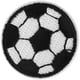 thumbnail image 5 of 100 parches de bordado ANGGREK 3 cm/12 pulgadas patrón de balón de fútbol apliques pegatinas de tela de costura, 5 of 8