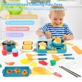 thumbnail image 2 of 42Pcs Play Kitchen Accessories Set, Pretend Food Cooking Play Toys with Induction Cooktop, Cooking Utensils, Cookware Pots and Pans, Kitchen Playset for Kids, 2 of 6
