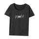 thumbnail image 3 of Camiseta de mujer Trajes clásicos Casual Ropa suave ligera Camiseta básica SG, 3 of 7