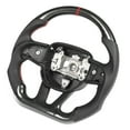 thumbnail image 3 of Reemplazo de volante de fibra de carbono seco Bling Bling para Dodge Challenger Charger SRT HELLCAT 2015-2022, 3 of 12