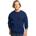 thumbnail image 1 of Hanes Chandail à Col Rond pour Adulte en Coton Ultime, S, Marine, 1 of 1
