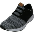 thumbnail image 1 of new balance men's cruz v2 fresh foam running shoe, white/black, 7.5 2e us, 1 of 5