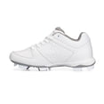 thumbnail image 2 of RIP-IT Women's Diamond Softball Cleat Size 6 - White/White, 2 of 2