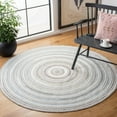 thumbnail image 2 of SAFAVIEH Cape Cod Linda Abstract Dots Polyester Area Rug, Ivory/Pink, 7' x 7' Round, 2 of 4