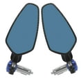 thumbnail image 1 of unbranded Handlebar Rear View Mirrors 1 Pair for Motorcycle and Scooter Riders, 1 of 6