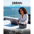thumbnail image 2 of Estación de Energía Portátil DaranEner 600W 288Wh con Salidas de CA, 2 of 8