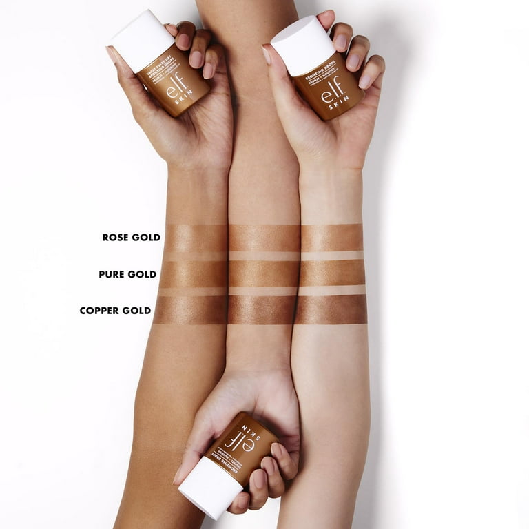 e.l.f. SKIN Bronzing Drops, Rose Gold, 1 fl oz