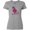 Athletic Heather, variant on Inktastic Valentine's Day Graffiti T-Rex with Heart Shaped Candy Box Women's T-Shirt