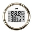 thumbnail image 1 of 85mm Marine Boat Car GPS Speedometer LCD Display 0~999 Km/h Knots MPH Adjustable Digital Speedometer Gauge With Red Backlight ,High Precision, 1 of 7