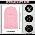 thumbnail image 2 of Viworld 2 Pack Distressed Balaclava Ski Mask Full Face Knitted Balaclava Windproof Cool Ski Mask for Cold Weather, Black, Pink, 2 of 7
