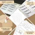 thumbnail image 4 of duomi-Address Labels for Inkjet Printers 1" x 2-5/8", Pack of 3000 Labels, 4 of 4