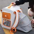 thumbnail image 3 of Mochila Expandible para Gatos de Gran Capacidad, Transpirable y Plegable, Ideal para Viajes de Hasta 7,5 Kg. A, 3 of 6