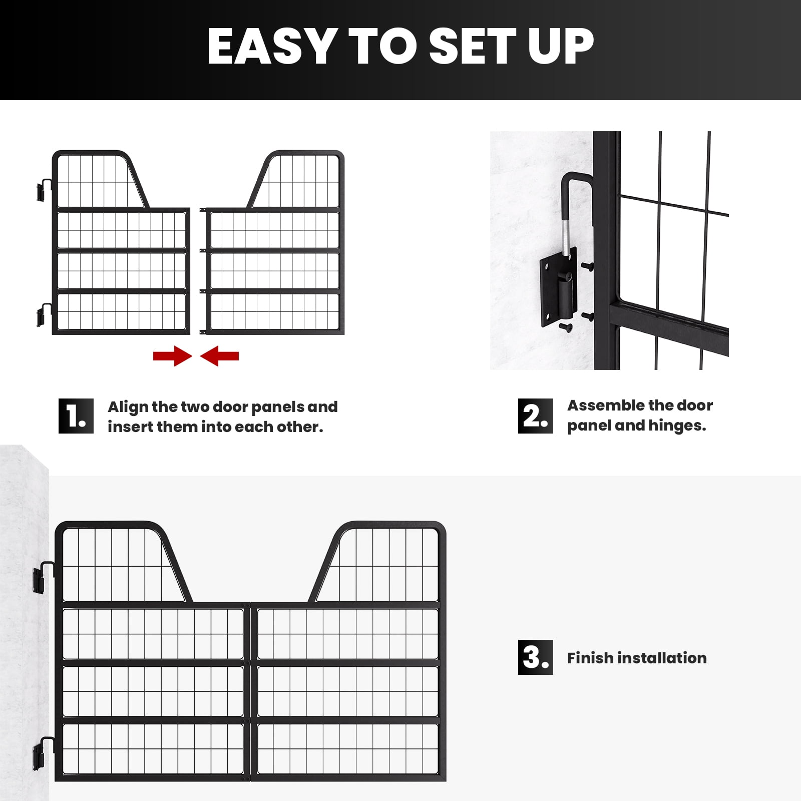 Horse Stall Opening Guard, Yoke Reinforced Steel, Horse Stall Gate, Heavy Duty Horse Stall Guard, Targeting Standard Stall, Standard Barn Doorway, Horse Stable
