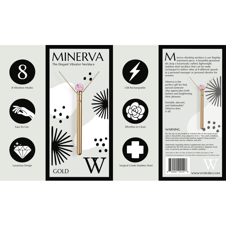 Minerva Stainless Steel, Gold Plated Wearable Vibrator, Vibrating Necklace For Women - Walmart.com Minerva Stainless Steel, Gold Plated Wearable Vibrator, Vibrating Necklace For Women - Walmart.com