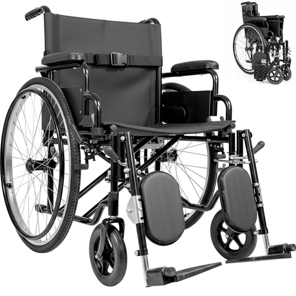 Silla De Ruedas Nanofort Plegable Negra