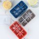 thumbnail image 4 of Molde de hielo de silicona con tapa hermética, 6 cavidades, fácil de limpiar y desmoldar, ideal para hogar, cocina y bar., 4 of 6