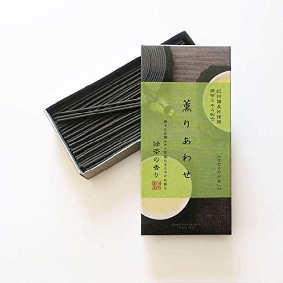 nippon kodo Aroma Bliss - Green Tea (Approx. 170 Sticks), Japanese Incense