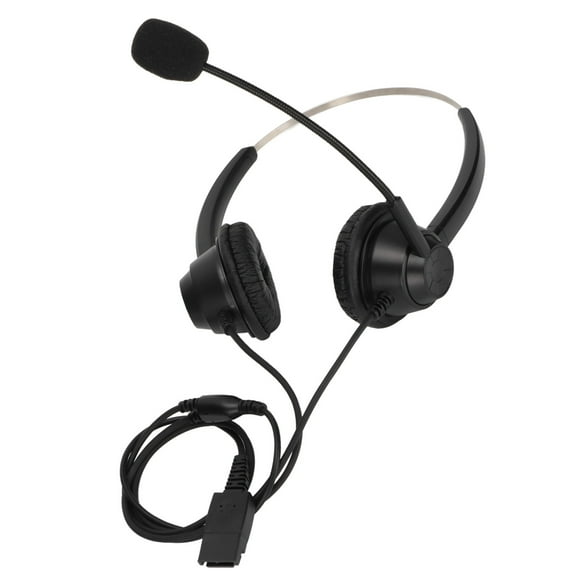 Binaural Customer Service Headset, Office Headset Flexible For Beien