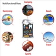 thumbnail image 6 of Kll Teeth Microfiber Beach Towel Fast Drying,Extra Large 27.5"X55" Sand Free Beach Towel Super Lightweight Towels, 6 of 8