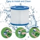 thumbnail image 5 of Juego de 4 cartuchos de filtro para piscinas, tipo H universal para piscinas, 5 of 5