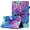 Pink Butterfly, variant on Fire HD 8 Case(8th/7th/6th Gen, 2018/2017/2016 Model), Allytech Premium PU Leather Drop Proof Magnetic Snap Auto Wake Sleep Stand Case Card Wallet Case for Kindle Fire HD 8.0" Old Model, Rainbow Cube
