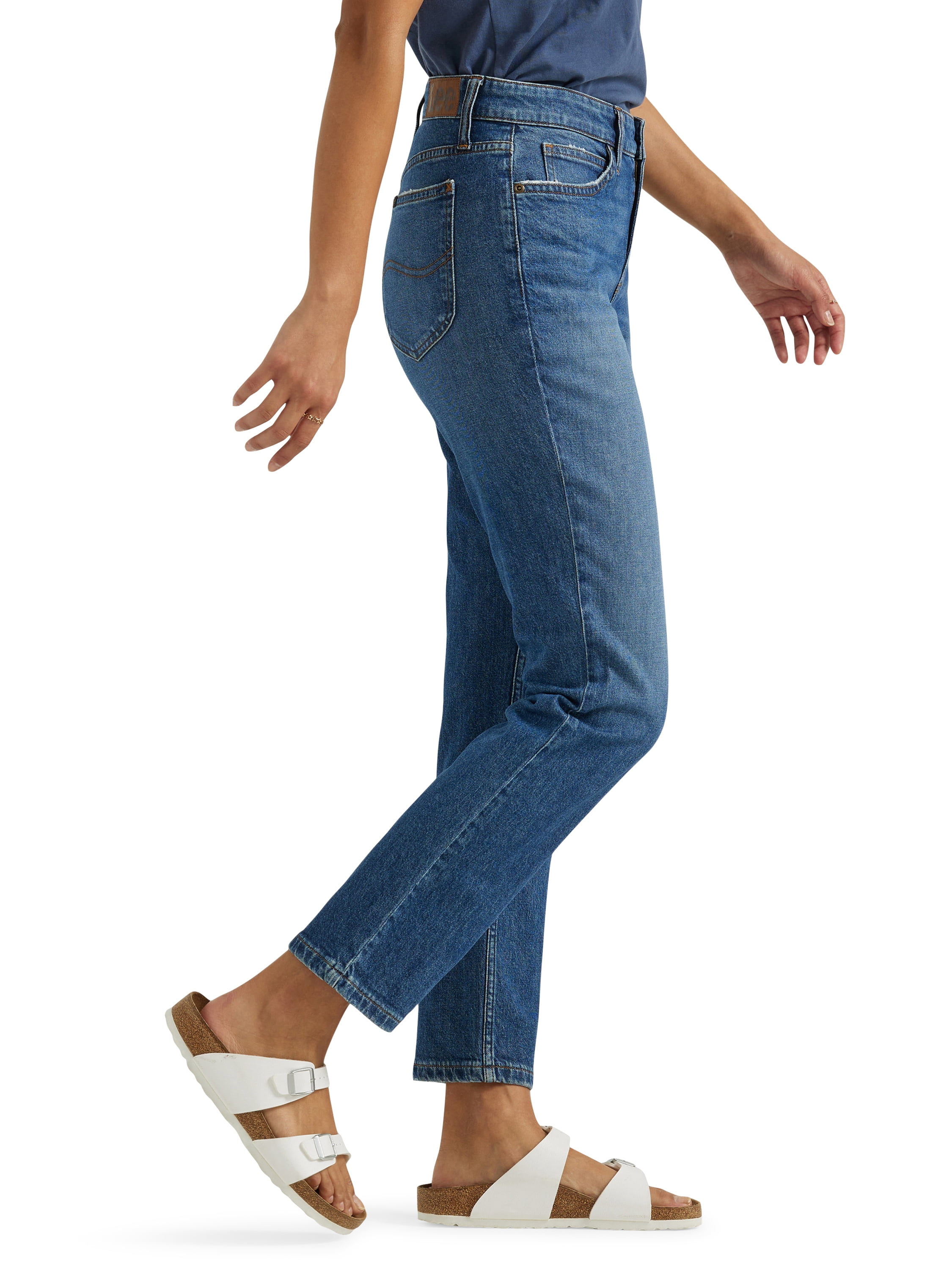 Lee® Women's Heritage Mid Rise Slim Straight Jean