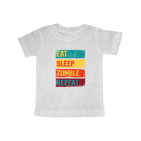 

Inktastic Tumbling Gift Eat Sleep Tumble Repeat Gift Baby Boy or Baby Girl T-Shirt