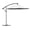 Tan, variant on Pure Garden 10-Foot Offset Patio Umbrella with Crank and Base (Blue)