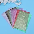 thumbnail image 1 of Mobutofu 10Pcs Plastic Envelopes Heat Shrink Sheet Assorted Color Diy Bag Crafts Protective, 1 of 4