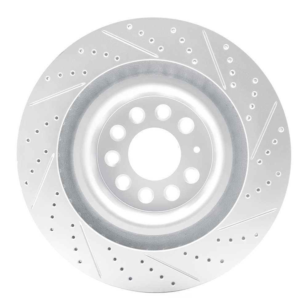 Dynamic Friction Company 830-26006L DFC Geoperformance Rotor - Drilled and Slotted