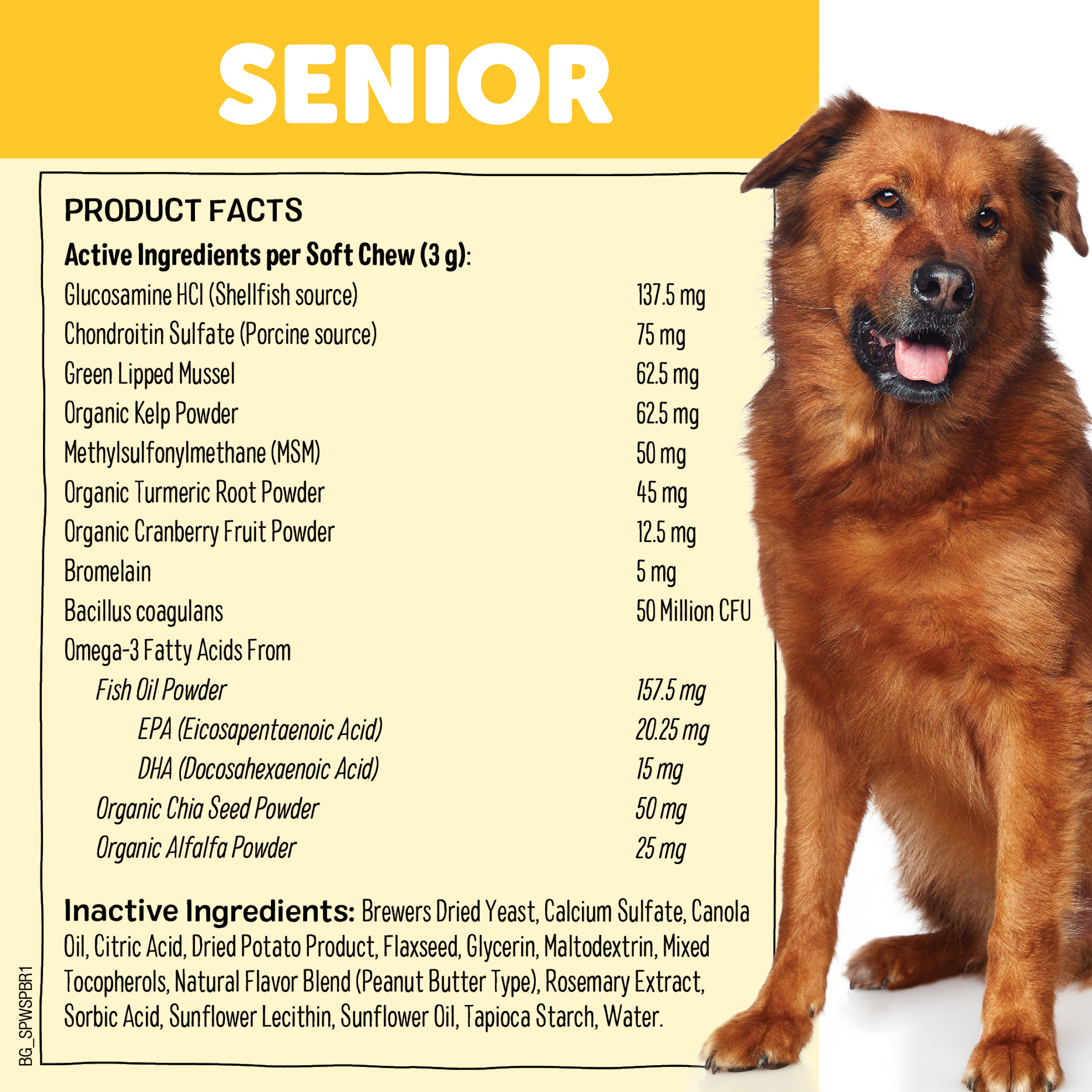 smarty paws dog supplement