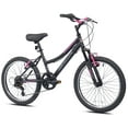 thumbnail image 2 of 20" Kent Kobra Mountain Bicycle, Fits Rider 4'2" - 5', Black/Pink, Child, Unisex, 2 of 7