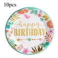 thumbnail image 3 of Maoww Plateau Repas Jetable Anniversaire Plateau en Papier, 3 of 9
