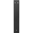 thumbnail image 5 of Ekena Millwork 2"W x 12"D x 12"H Traditional Steel Bracket, Hammered Silver, 5 of 13