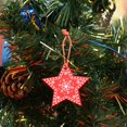 thumbnail image 2 of 10 Uds. De adornos colgantes de Navidad de madera de 5cm colgante para decoración de árbol de Navidad DIY (B) JShteea Libre de BPA, 2 of 6