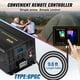 thumbnail image 4 of Tuspuzz Inversor de corriente de onda sinusoidal pura VEVOR 5000W DC12V a AC120V inversor LCD, 4 of 5