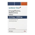 thumbnail image 1 of Jardianz Duo 12.5 mg/1000 mg 60 tabletas, 1 of 1